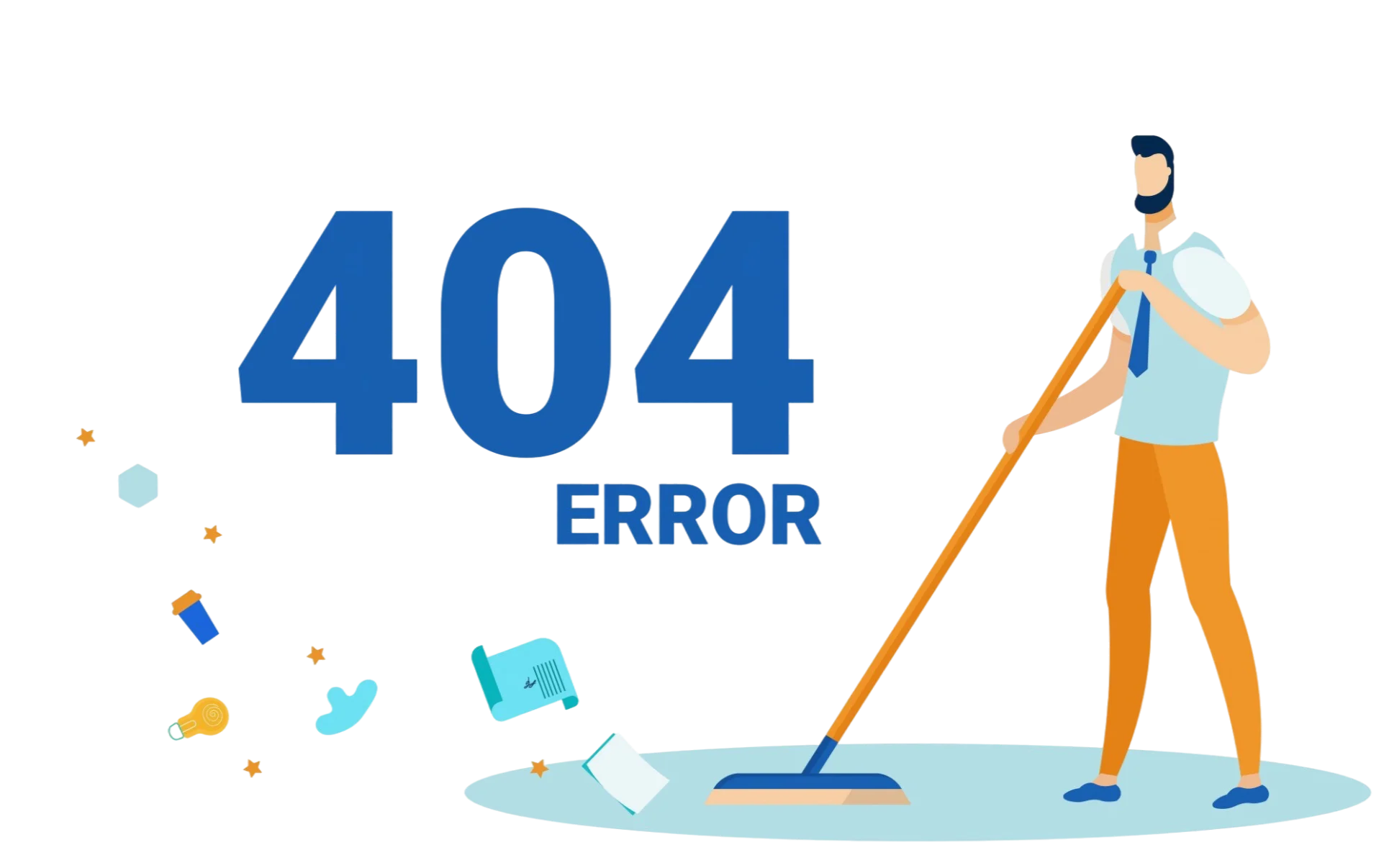04 error page with cleaning tools, placeholder for North Georgia restoration content
